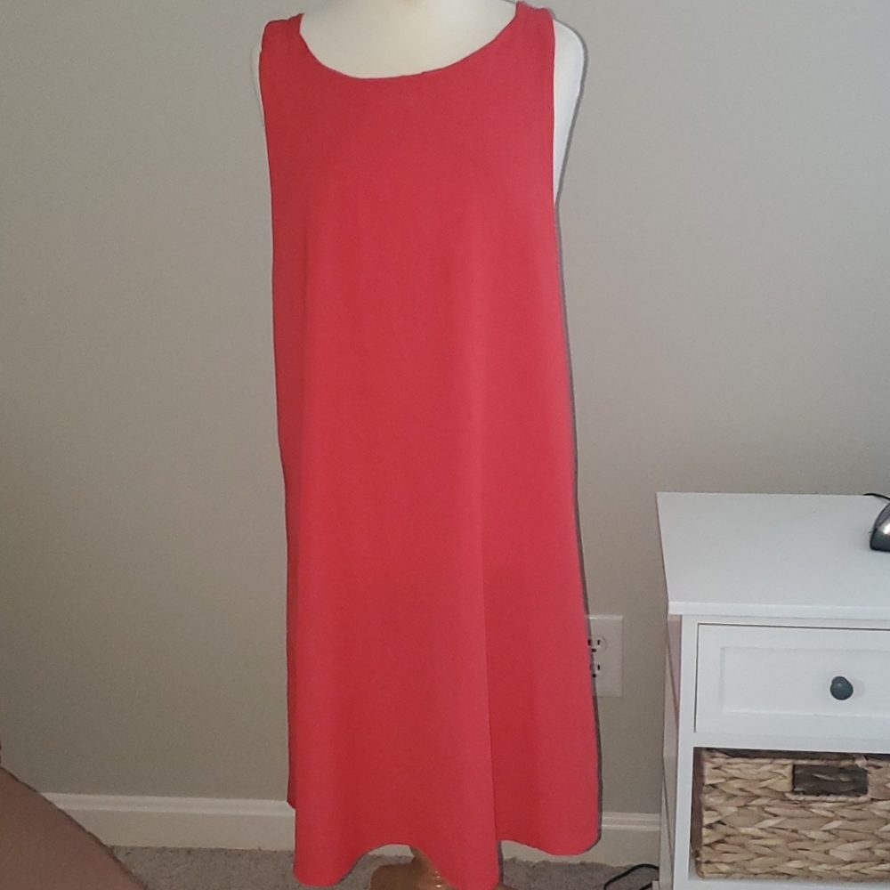 fab'rik Coral Summer Dress / Cover-up